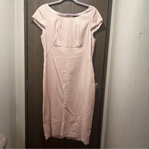 Brooks Brothers Blush Pink Sheath Dress (Woven in Italy) – Size 10